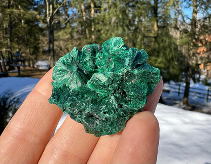 Silk Malachite Specimen #4