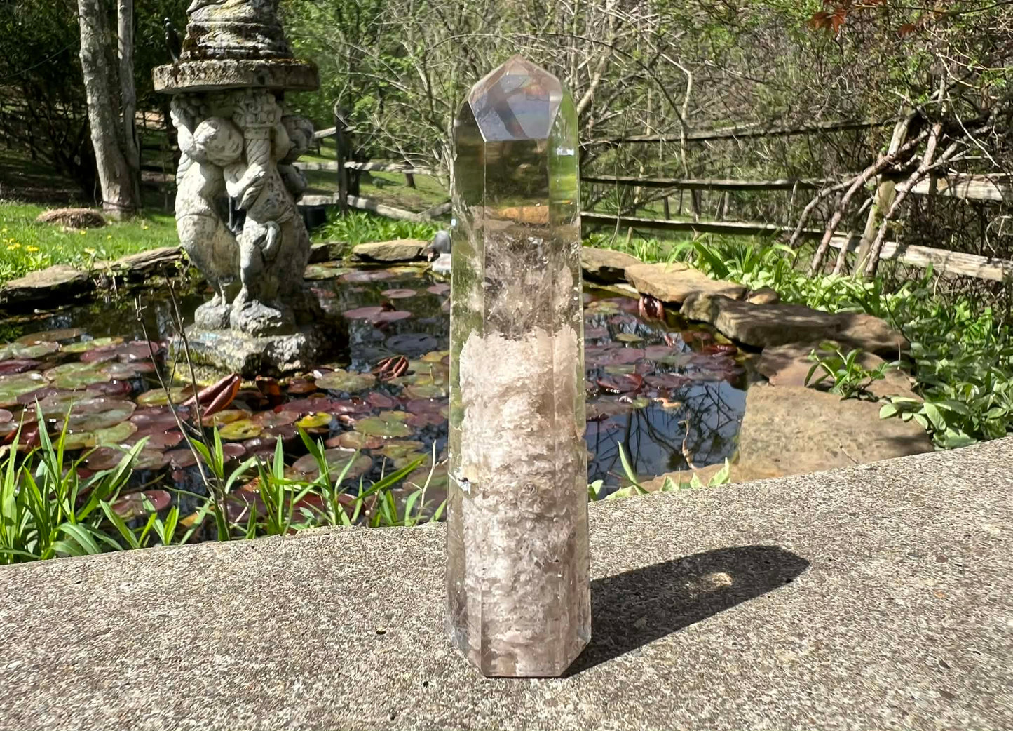Smoky Garden Quartz ~ Phantom Tower - Gem Realm 