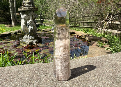 Smoky Garden Quartz ~ Phantom Tower - Gem Realm 