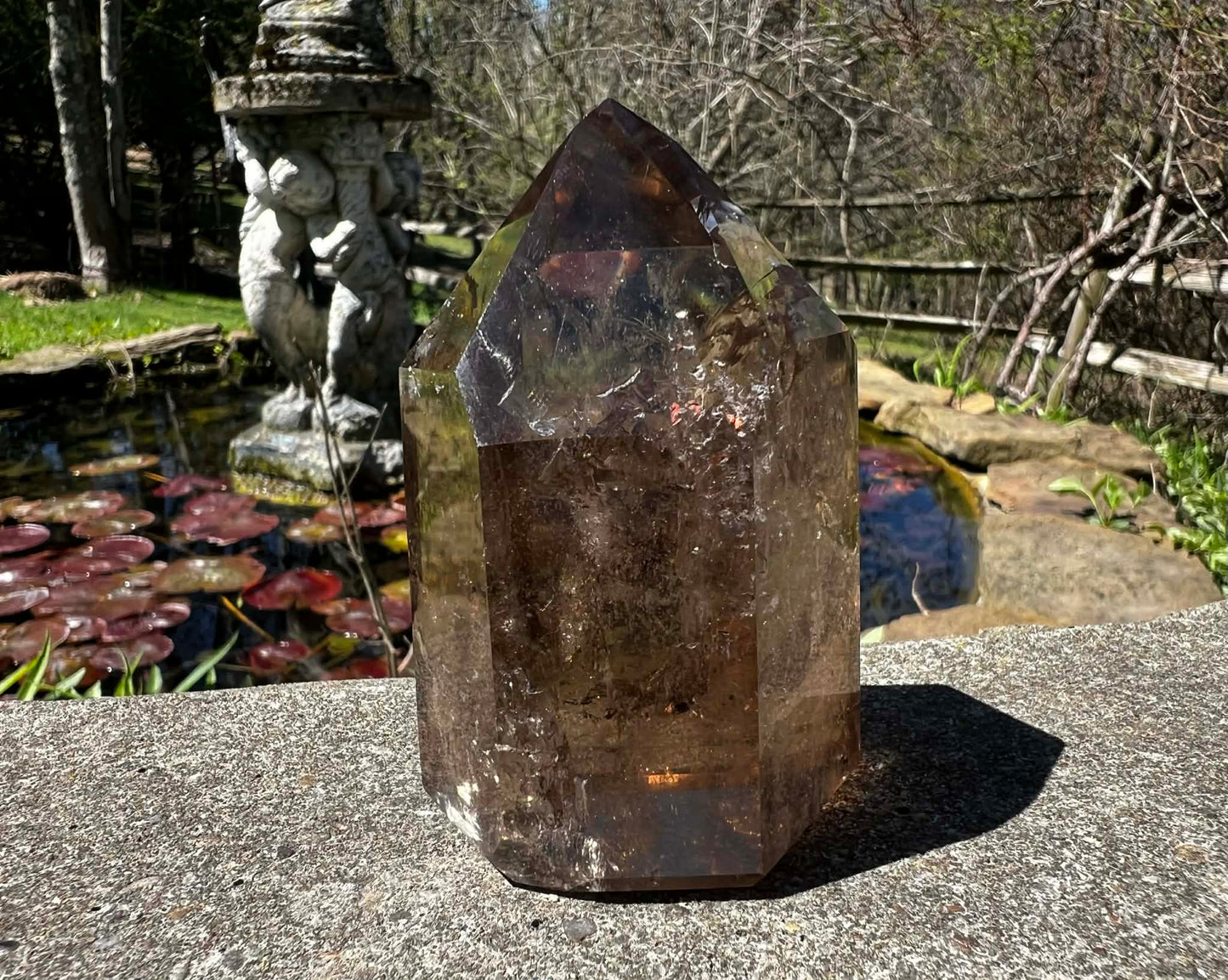 Smoky Quartz Tower ~ Brazil - Gem Realm 