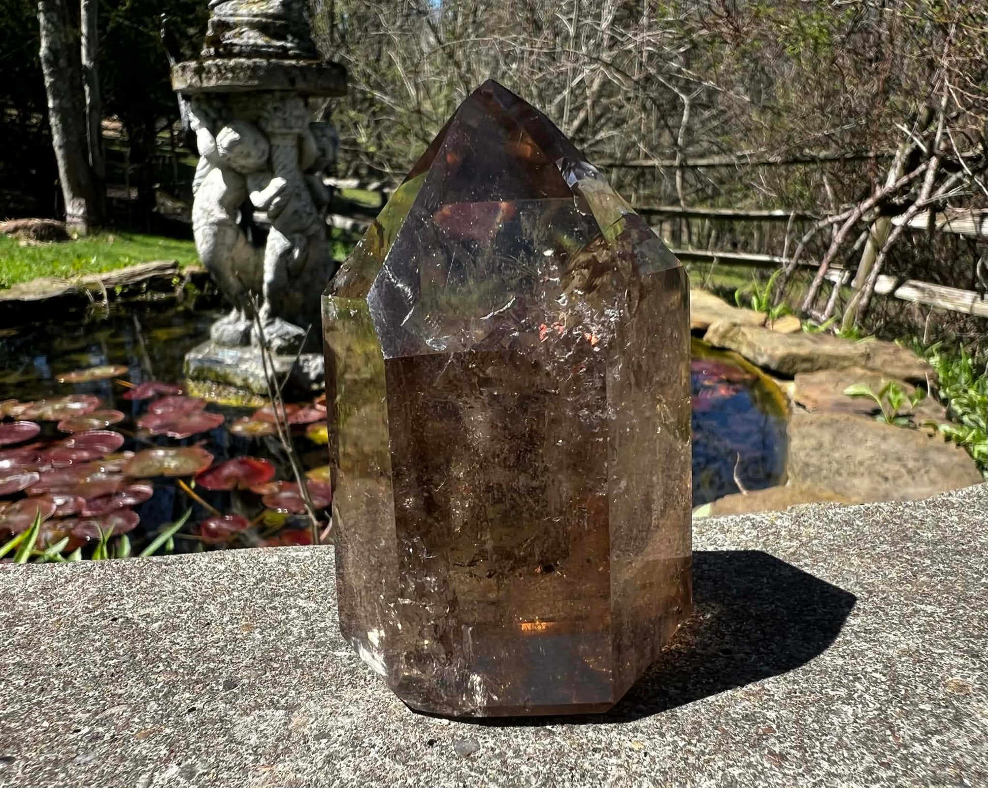 Smoky Quartz Tower ~ Brazil - Gem Realm 
