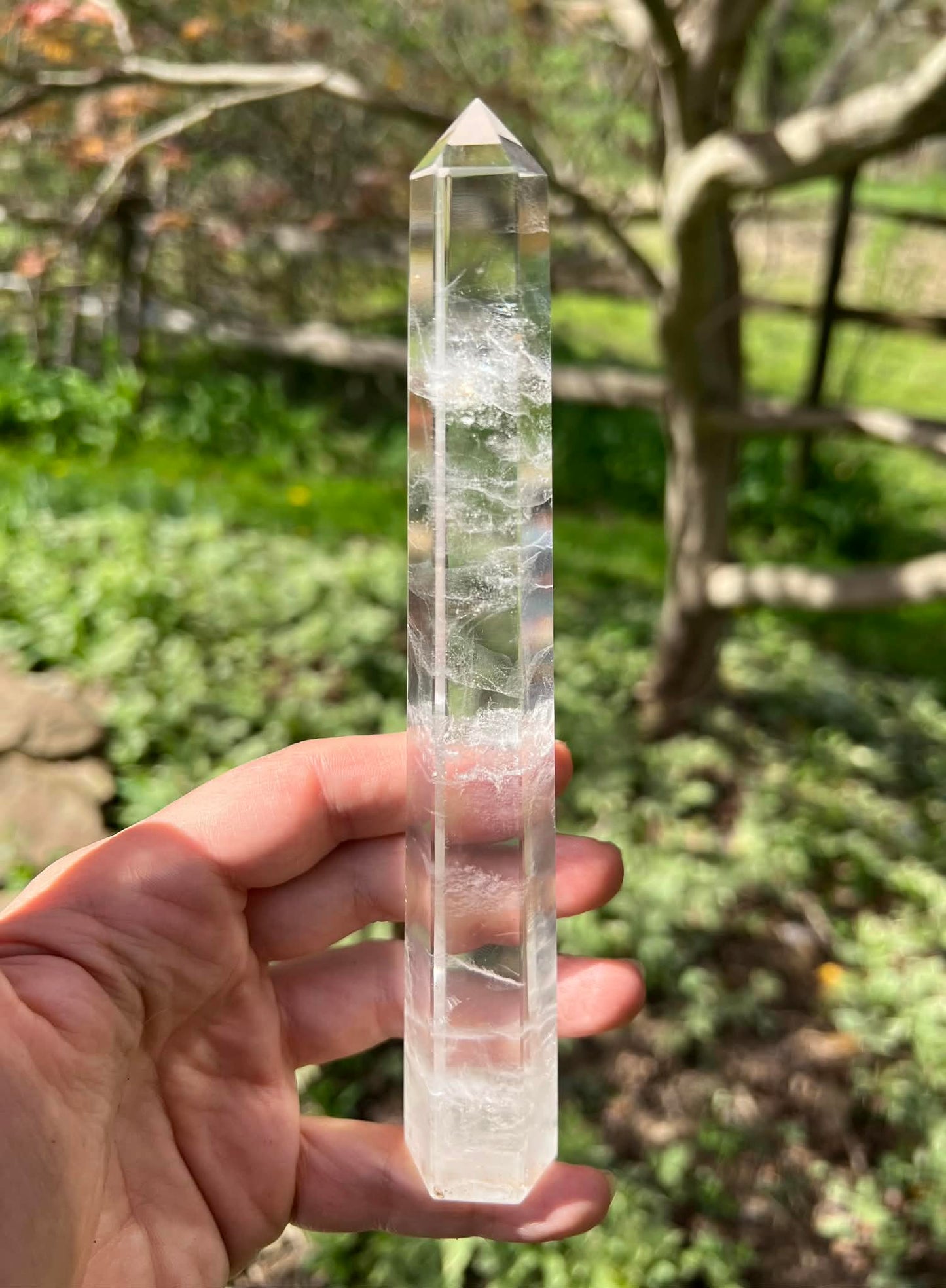 Quartz Crystal Tower ~ Large - Gem Realm 