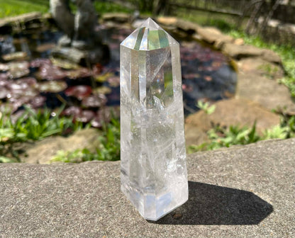 Quartz Crystal Tower ~ Large Obelisk - Gem Realm 