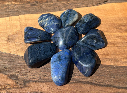 Dumortierite Tumbled Stones