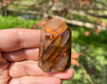 Hematoid Quartz Tower - Gem Realm 