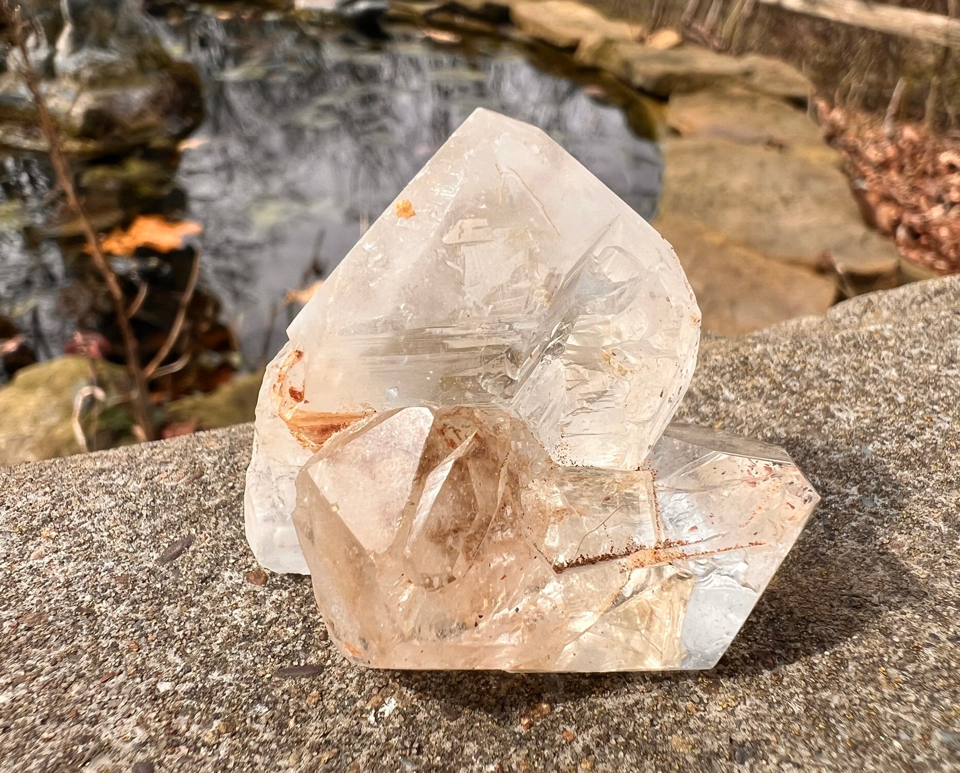 Included Quartz Crystal Specimen Tower - Gem Realm 