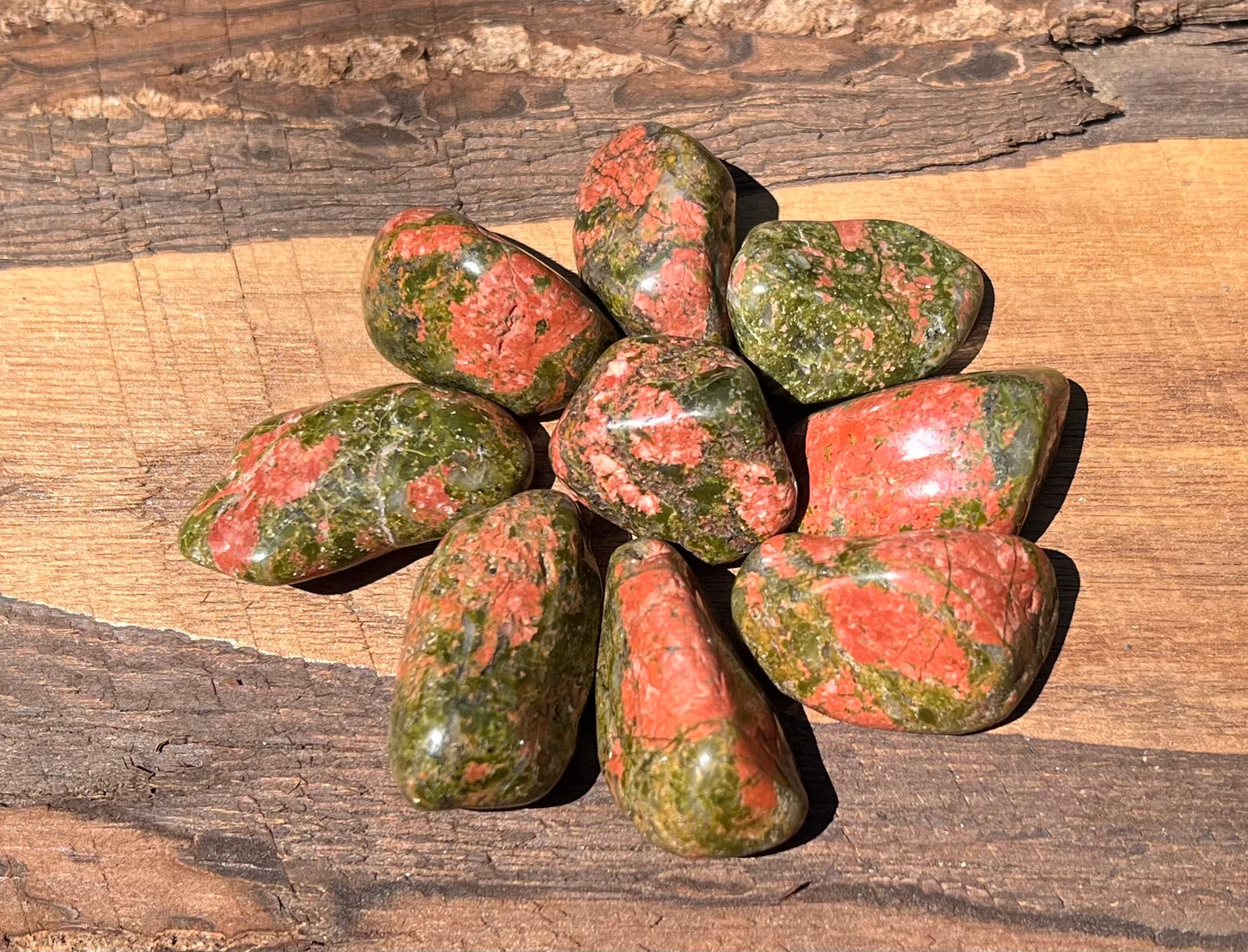 Unakite Tumbled Stones