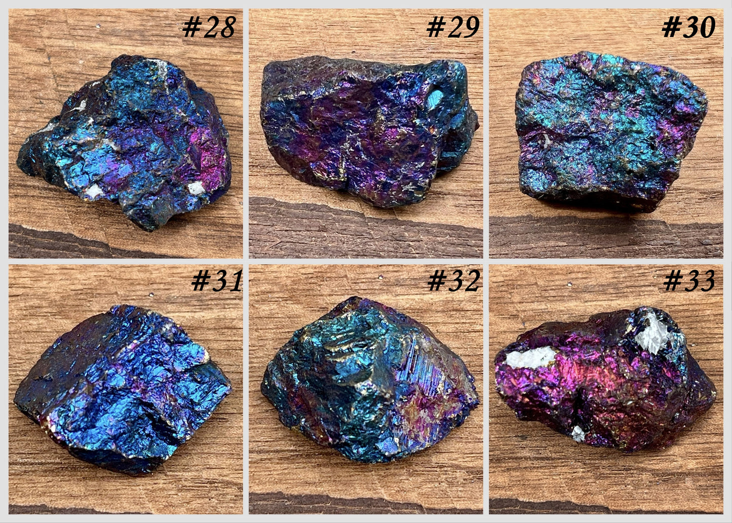Chalcopyrite ~ Peacock Ore ~ Specimen - Gem Realm 
