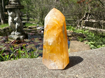 Hematoid Quartz Tower - Gem Realm 