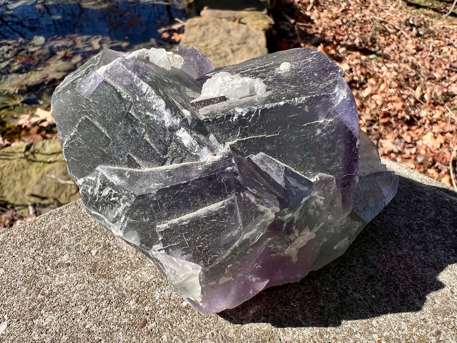 Rainbow Fluorite Specimen - Gem Realm 