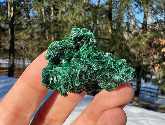 Silk Malachite Specimen #5