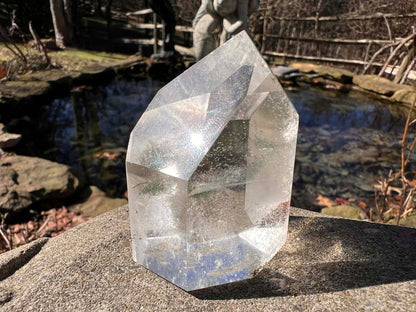Garden Phantom Quartz Tower ~ Brazil - Gem Realm 