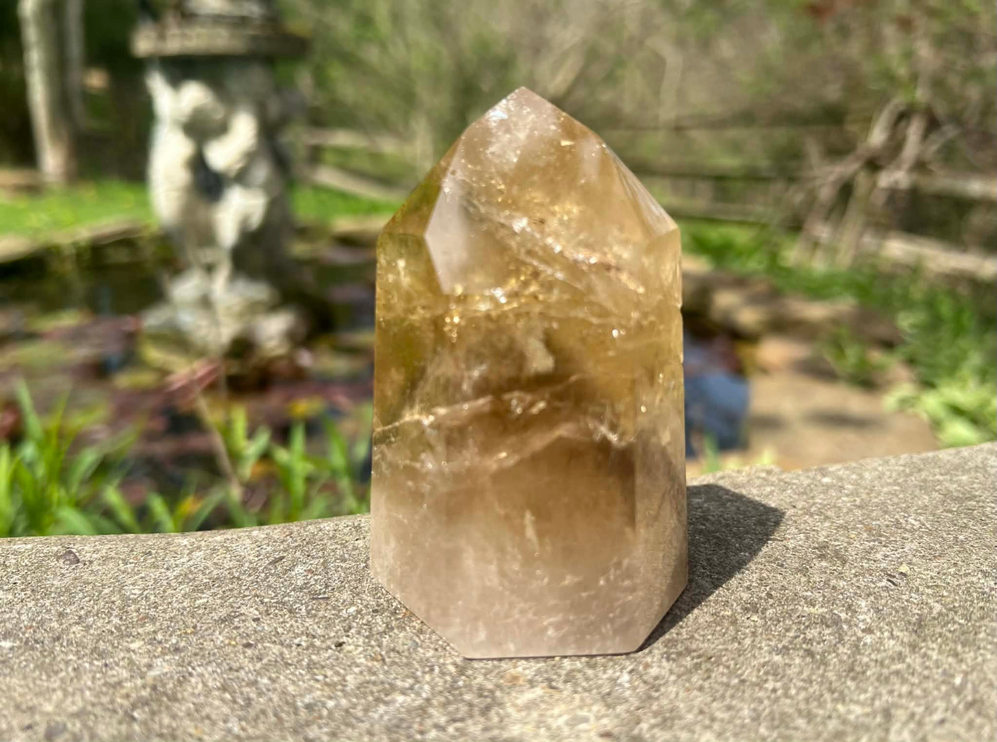 Smoky Citrine Quartz Tower - Gem Realm 