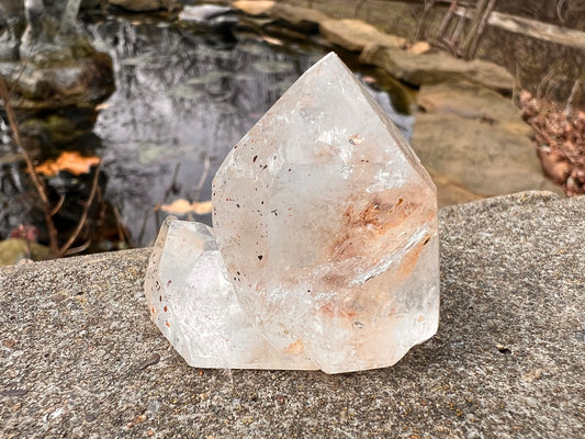 Included Quartz Crystal Specimen Tower - Gem Realm 