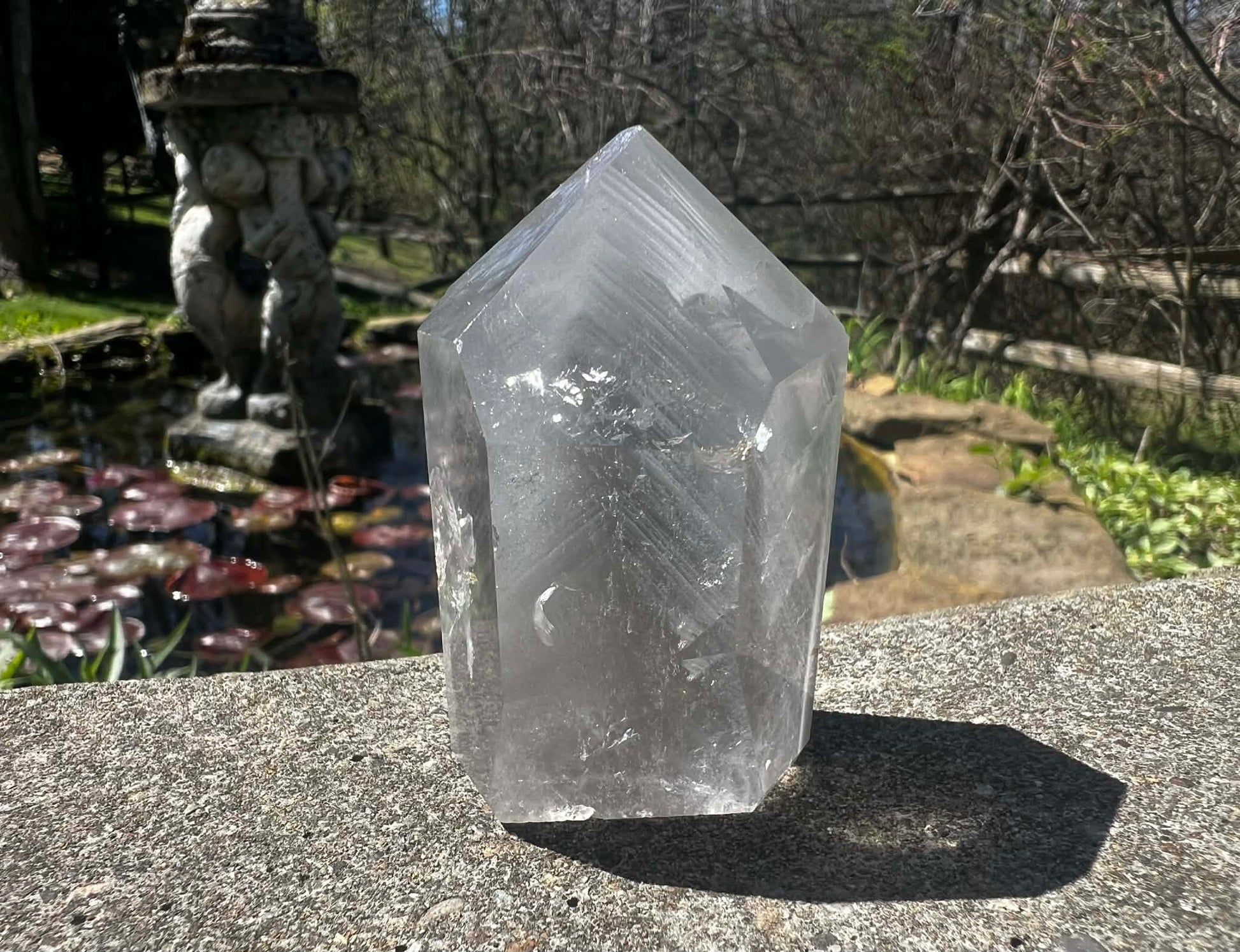 Phantom Quartz Tower ~ Gray - Gem Realm 