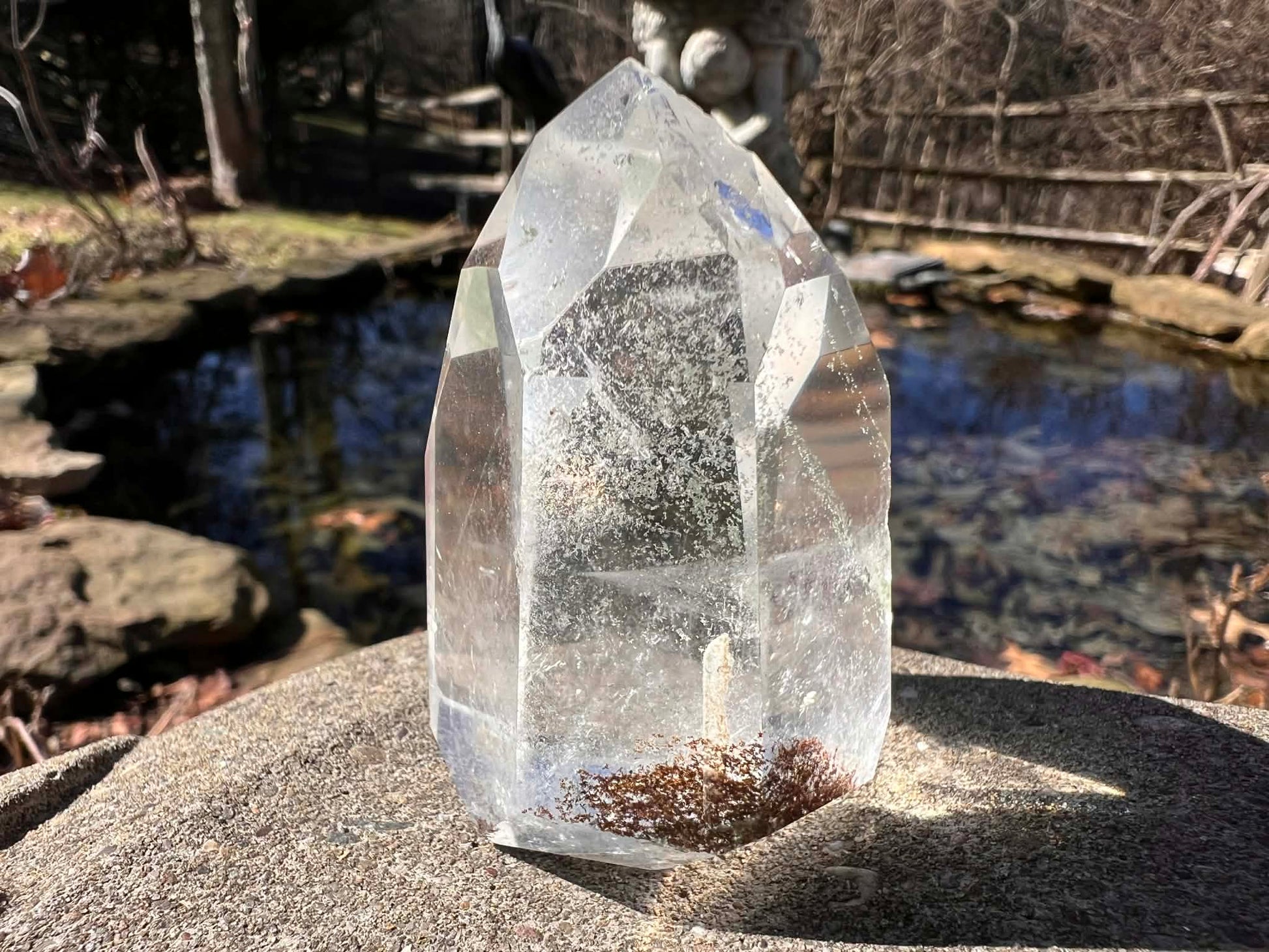 Garden Phantom Quartz Tower ~ Brazil - Gem Realm 
