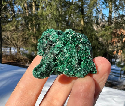 Silk Malachite Specimen #5