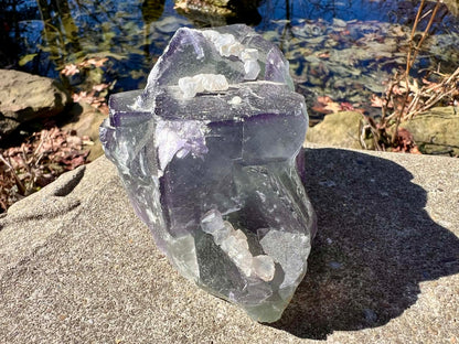 Rainbow Fluorite Specimen - Gem Realm 