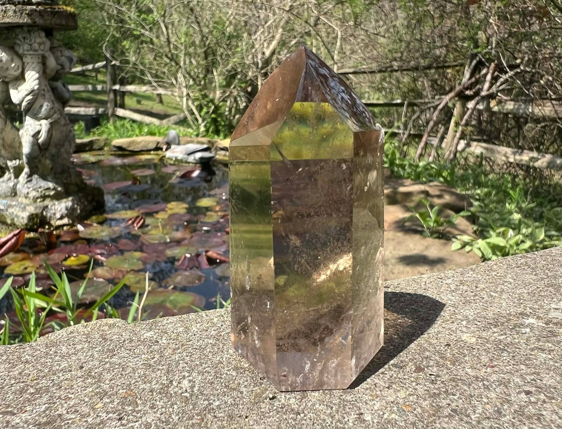 Smoky Quartz Tower - Gem Realm 