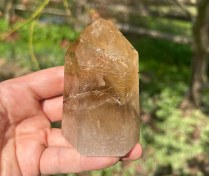 Smoky Citrine Quartz Tower - Gem Realm 