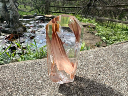 Amphibole Quartz Freeform - Gem Realm 
