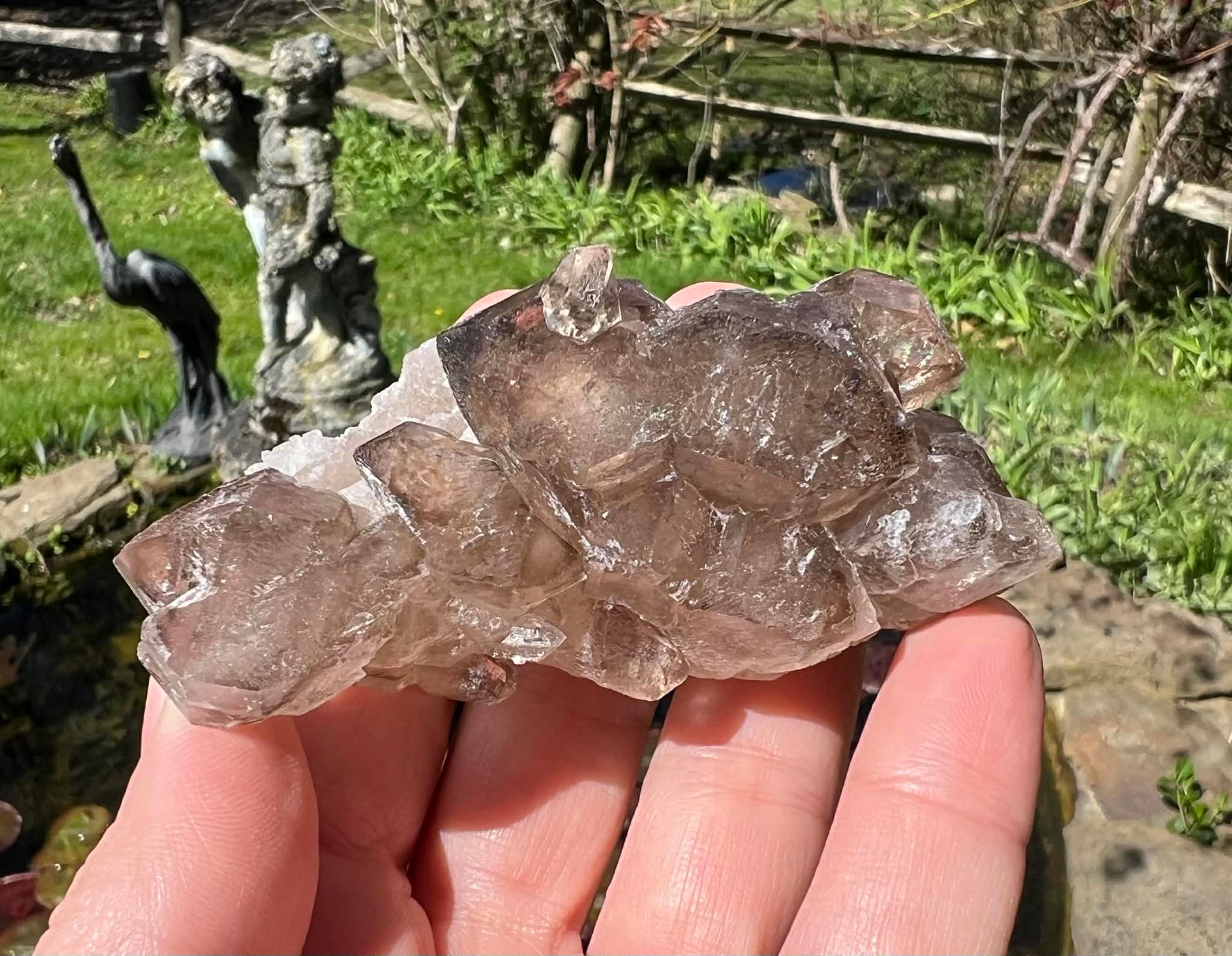 Smoky Elestial Quartz Specimen #8 - Gem Realm 