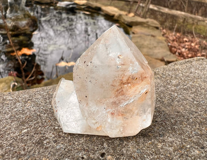Included Quartz Crystal Specimen Tower - Gem Realm 