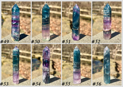 Rainbow Fluorite Towers