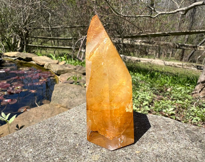 Hematoid Quartz Tower - Gem Realm 