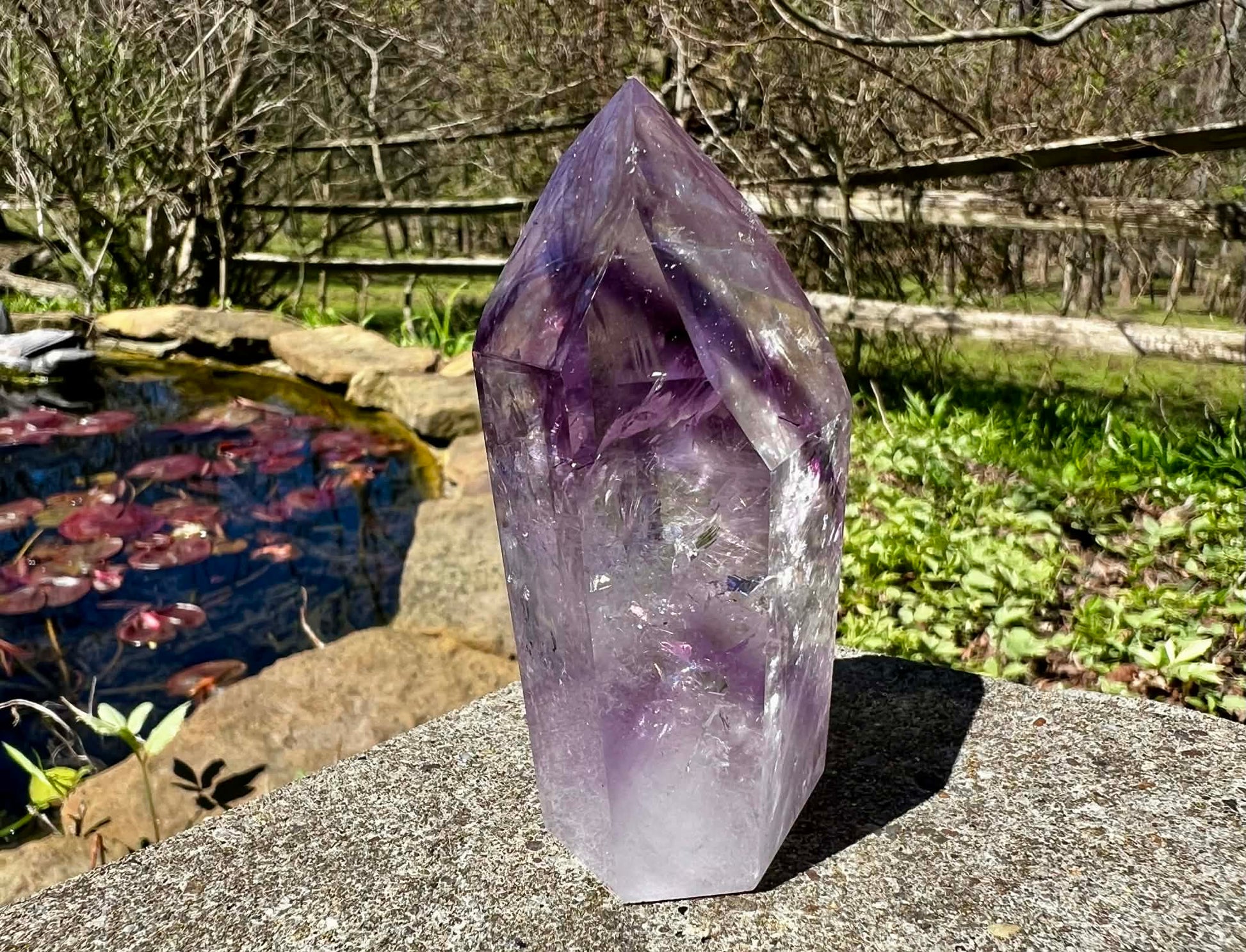 Phantom Amethyst Tower ~ Brazil - Gem Realm 