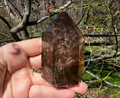 Smoky Quartz Tower ~ Brazil - Gem Realm 