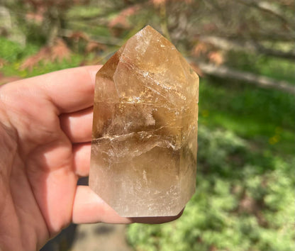 Smoky Citrine Quartz Tower - Gem Realm 