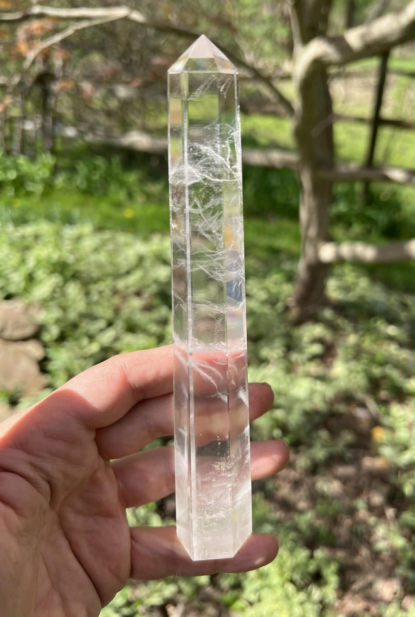 Quartz Crystal Tower ~ Large - Gem Realm 