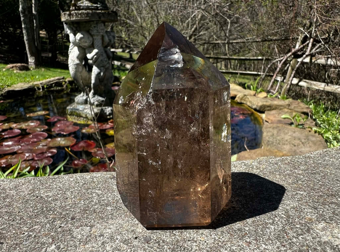 Smoky Quartz Tower ~ Brazil - Gem Realm 