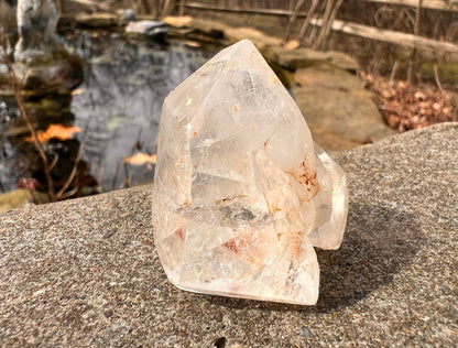 Included Quartz Crystal Specimen Tower - Gem Realm 
