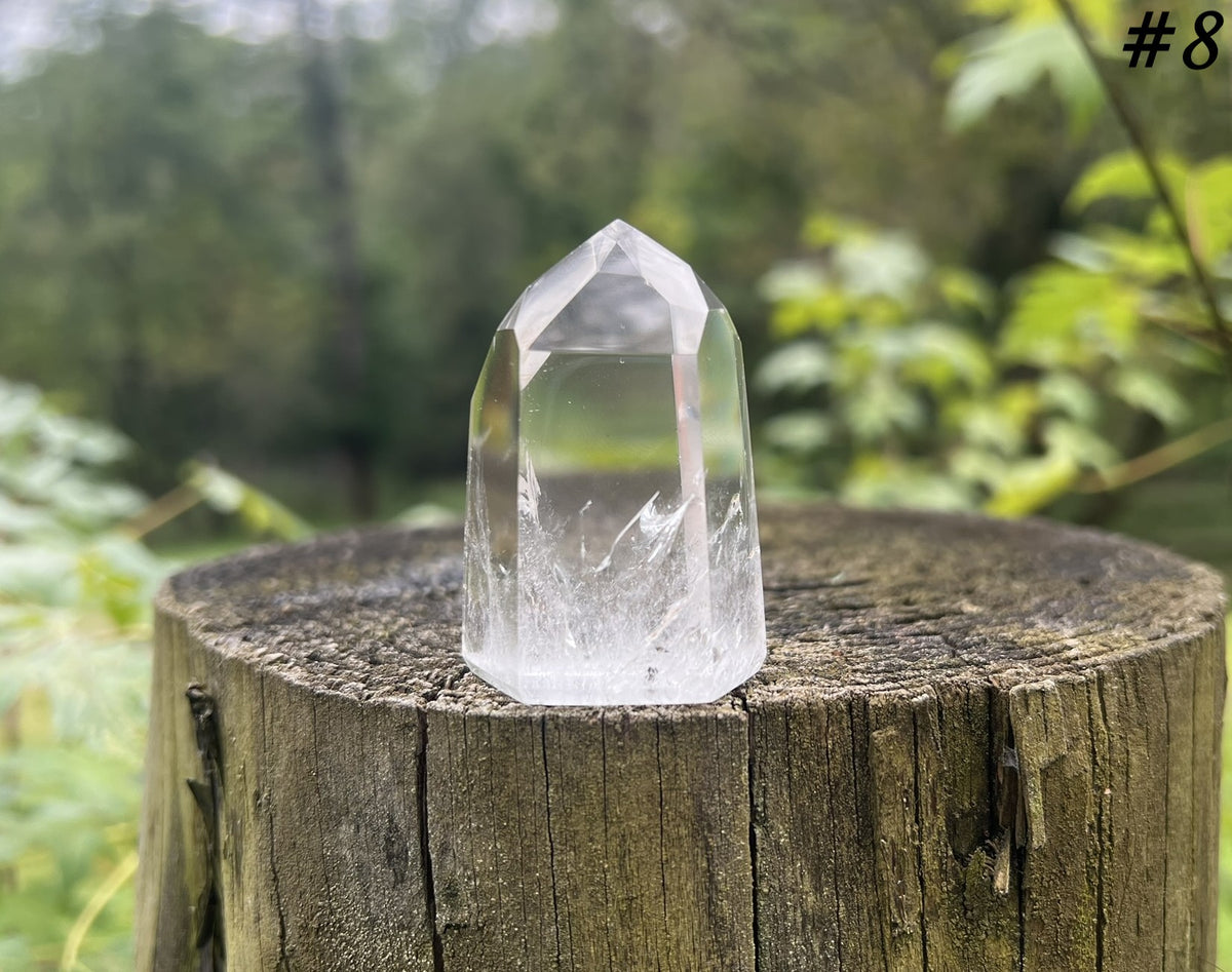 Clear Quartz Crystal Towers ~ Small ~ AA Grade - Gem Realm 