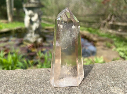 Quartz Crystal Tower ~ Light Smoky - Gem Realm 