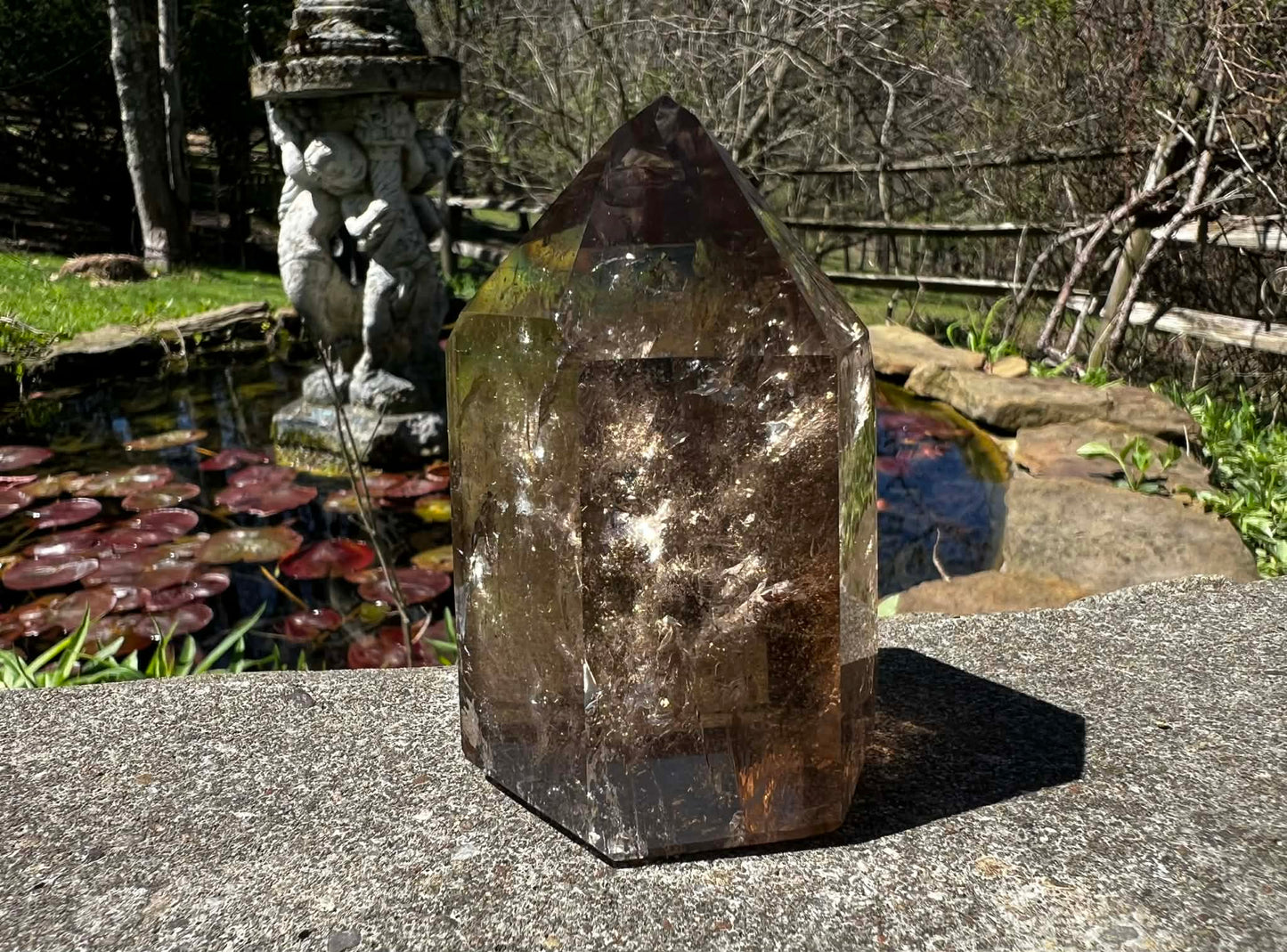 Smoky Quartz Tower ~ Brazil - Gem Realm 