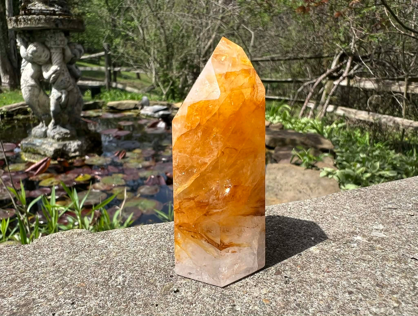 Hematoid Quartz Tower