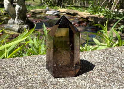 Smoky Quartz Tower Duo - Gem Realm 