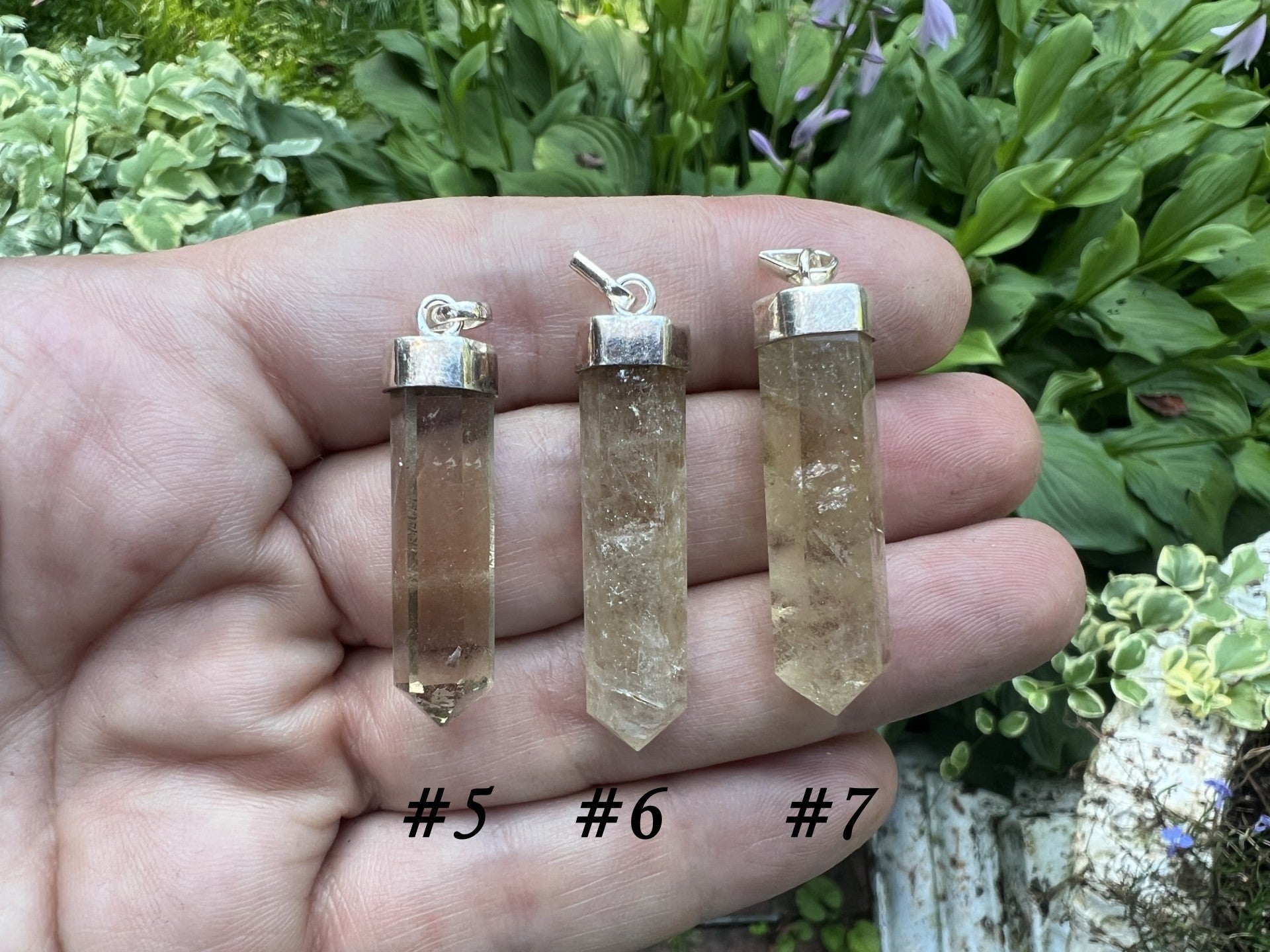 Natural Citrine Pendant - Gem Realm 