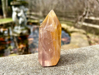 Hematoid Quartz Tower - Gem Realm 