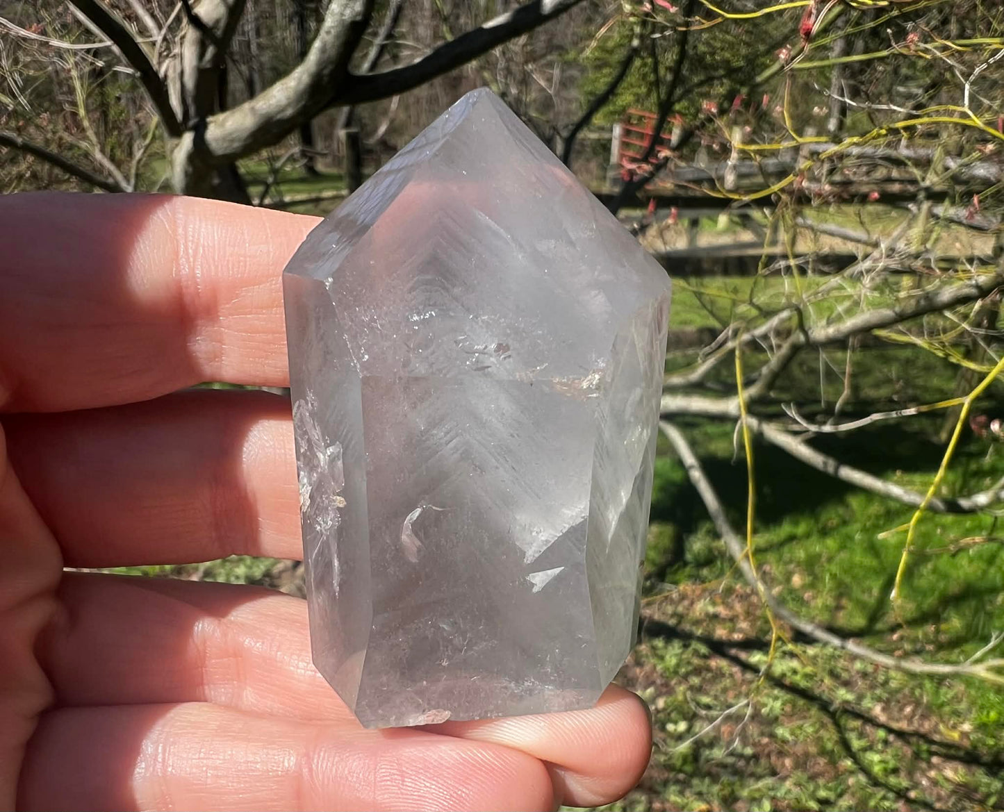 Phantom Quartz Tower ~ Gray - Gem Realm 