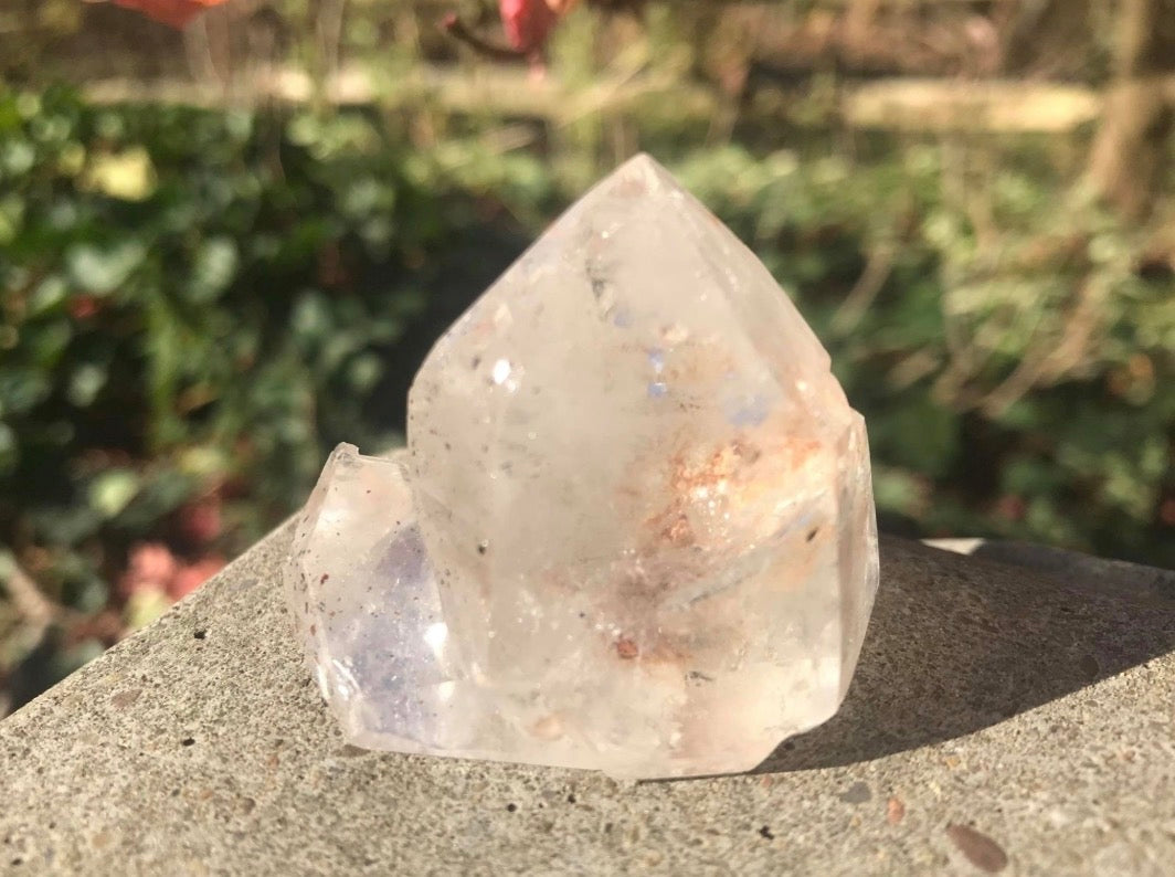 Included Quartz Crystal Specimen Tower - Gem Realm 