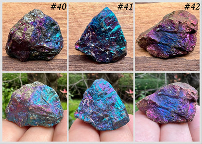 Chalcopyrite ~ Peacock Ore ~ Specimen - Gem Realm 