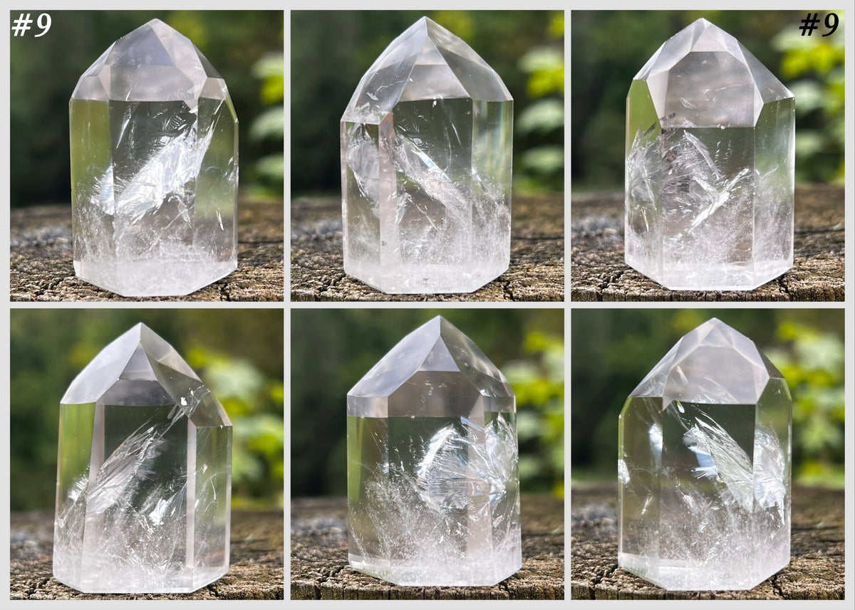 Clear Quartz Crystal Towers ~ Small ~ AA Grade - Gem Realm 