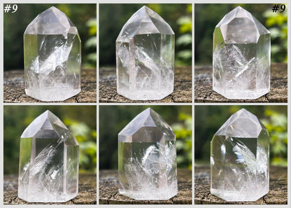 Clear Quartz Crystal Towers ~ Small ~ AA Grade - Gem Realm 