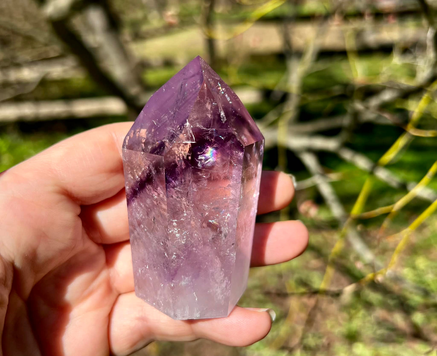 Phantom Amethyst Tower ~ Brazil - Gem Realm 