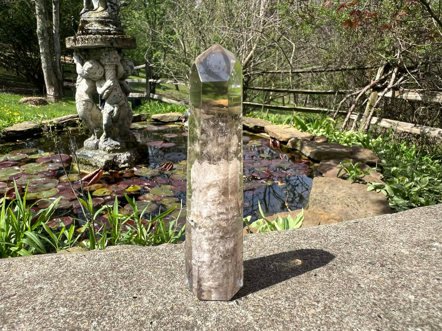 Smoky Garden Quartz ~ Phantom Tower - Gem Realm 