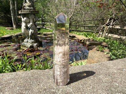 Smoky Garden Quartz ~ Phantom Tower - Gem Realm 
